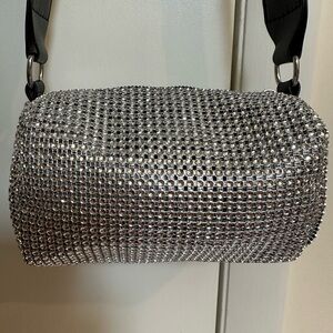 NWOT: Elegant Silver Crystal CB/ Sandals